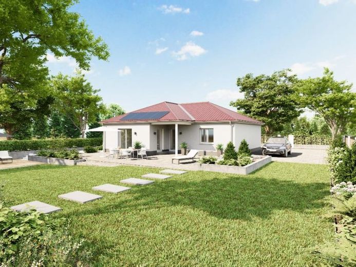 AKTIONSHAUS B650 massiv schlüsselfertig Festpreis PV – Foto 1