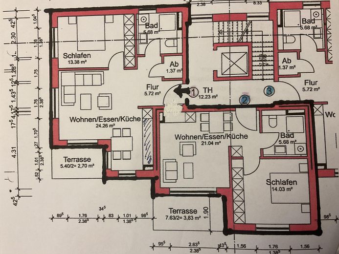 Dinkelsbühl 4-Zimmerwohnung – Foto 2