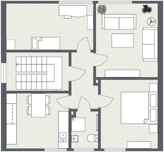 Grundriss Dachgeschoss