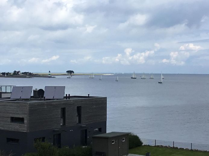 Stylish holiday apartment „on the Baltic Sea" – Blick aus dem Treppenhaus