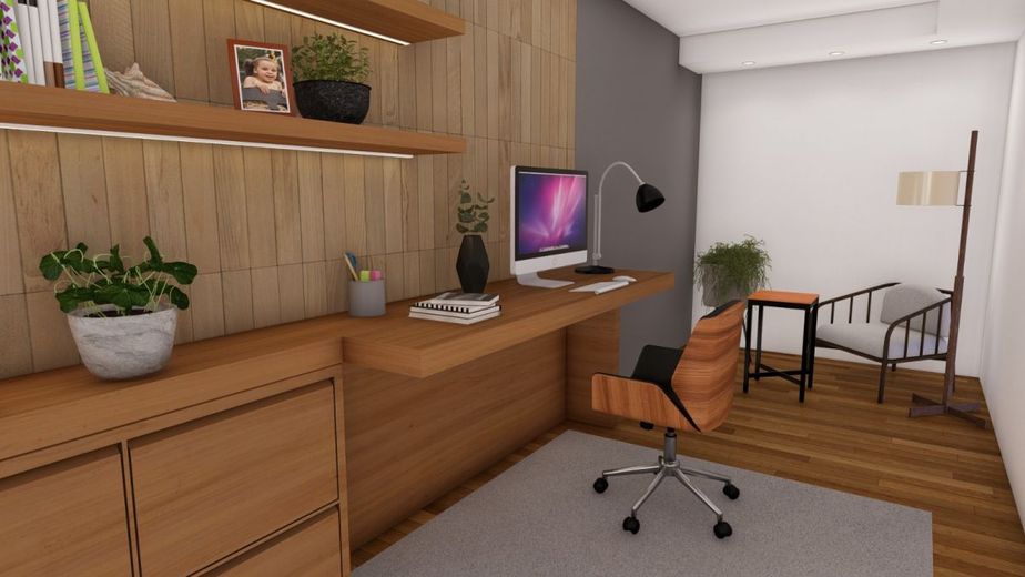 Frei-werdende 4ZKB Terrassenwhng mit Chance zur Wohraumerweiterung | Nähe Wasserturm | + Stellplatz – Homeoffice_Render2