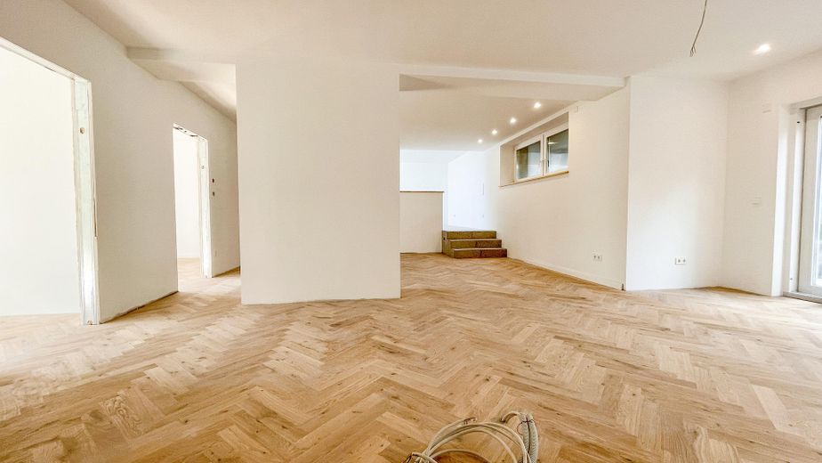 Küche / Wohn- / Esszimmer