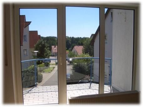 Ausblick Wohnzimmer
