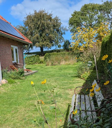 Ostsee ve Holstein İsviçresi yakınlarındaki çayırlara manzara – Ostseite mit Zugang zur Küche