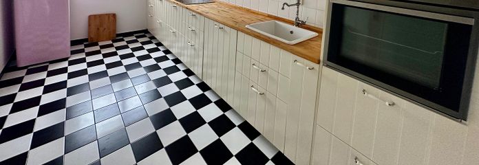 Küche mit EBK vom IKEA