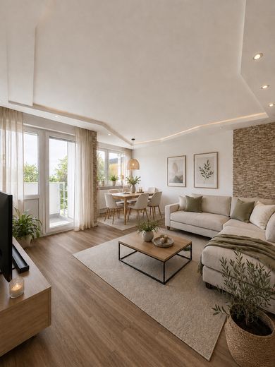 Großes Wohnzimmer