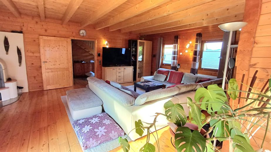 Individueel blokhuis – EG Wohn-Esszimmer
