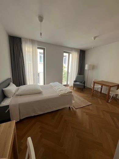 TOPLAGE Innenstadt - Exklusives 1 Zimmer Apartement möbliert mit Einbauküche – Wohnraum