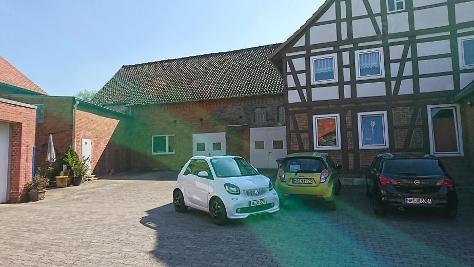 der hintere Hof