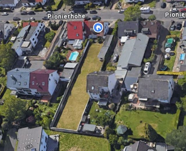 Provisionsfreies, sonniges 600 m² Baugrundstück in Bestlage Koblenz-Karthause (Pionierhöhe) – google maps 2