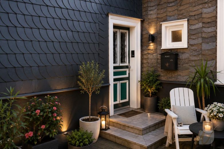 Wohnen &amp; Gewerbe unter einem Dach - charmantes Fachwerkhaus mit Potenzial-seltene Gelegenheit – Terrasse