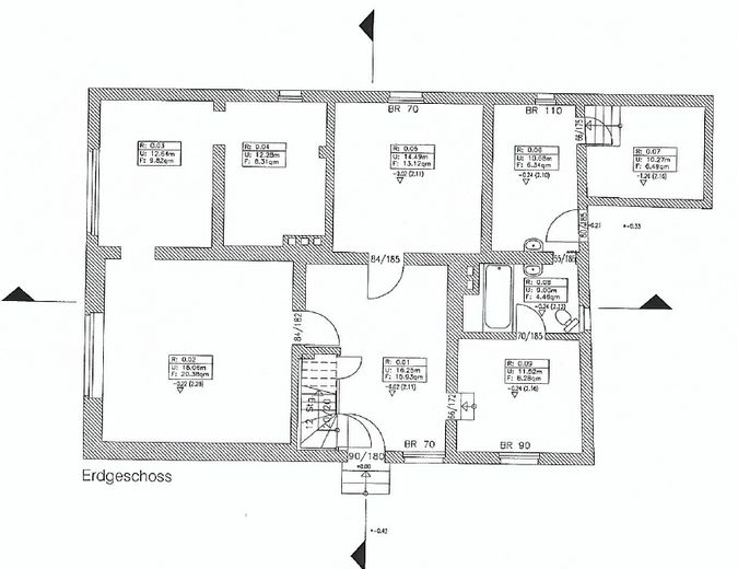 EG - momentaner Grundriss