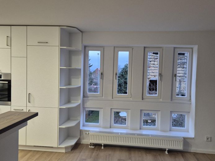 Stauraum an der Einbauküche