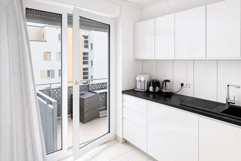 Bogenhausener Höfe: Moderne &amp; perfekt aufgeteilte WG-Wohnung mit hoher Rendite und Fernblick – Bild 11