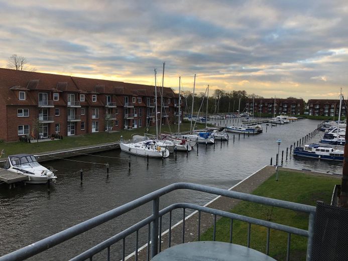 Traumhafte 2-Zimmer Ferienwohnung "Arielle" am Stettiner Haff sucht einen neuen Eigentümer – Balkon