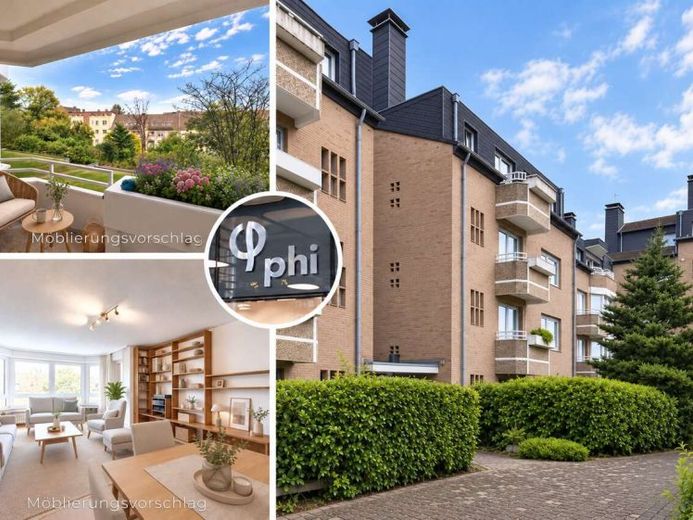 PHI AACHEN - Ebenerdige 3-Zimmer-Terrassenwohnung mit Loggia und Garage in Aachen-Süd! – Fotoğraf 1