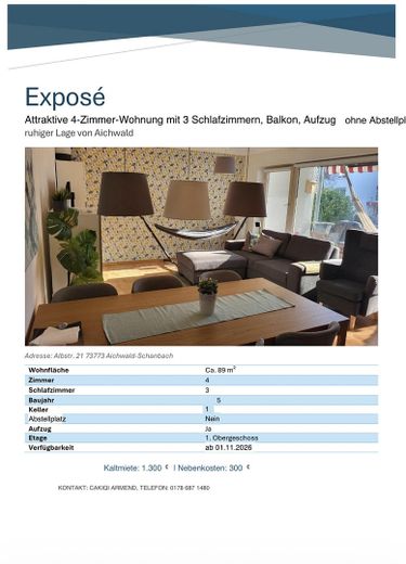 4 Zimmer Wohnung Aichwald – Foto 1