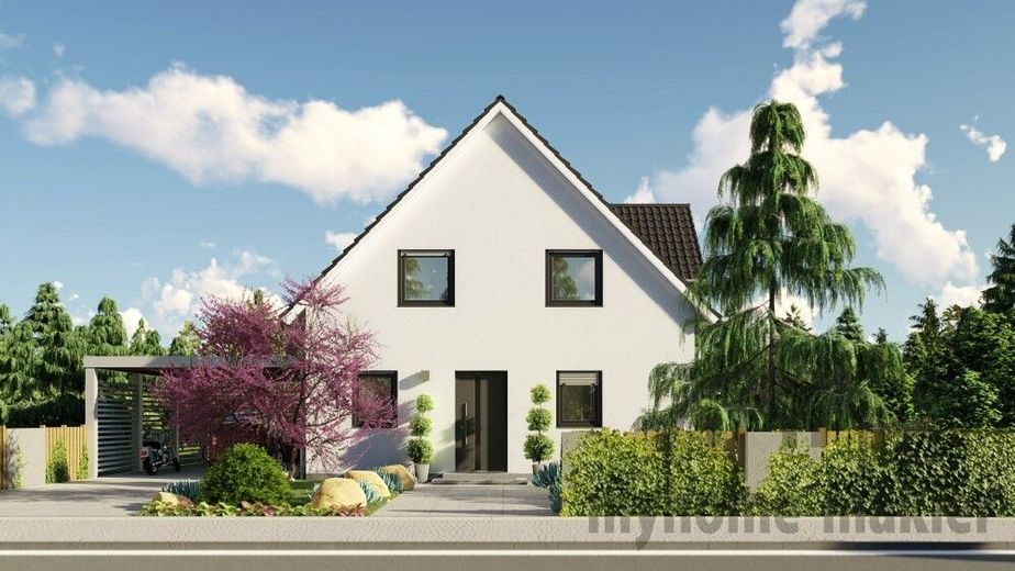 AKTIONSHAUS: Küche inklusive! Ihre krisensichere Altersvorsorge provisionsfrei vom Bauträger – Hausansicht