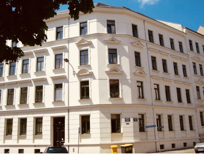 Bezaubernde und renditestarke Kapitalanlage in Leipzig-Gohlis – Fassade