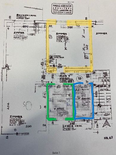 Luminosissimo appartamento di 3 locali con 2 balconi, 2 cantine, accesso al giardino, ottima distribuzione ecc. – Foto 12