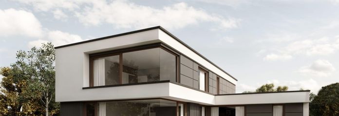 Visualisierung Neubau (Garten)