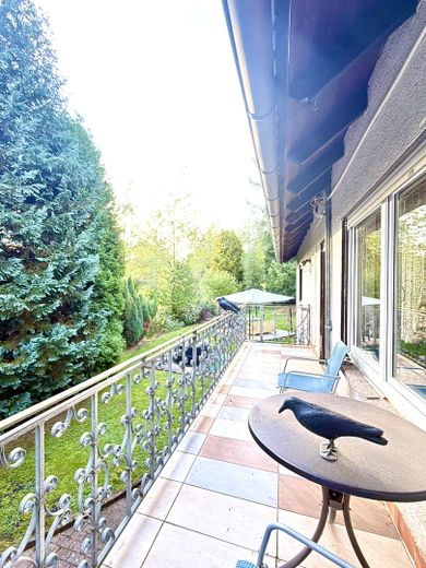 Vielseitiges Wohn- und Gewerbeobjekt mit Hallen & Werkstatt in naturnaher Lage – Balkon 1.OG