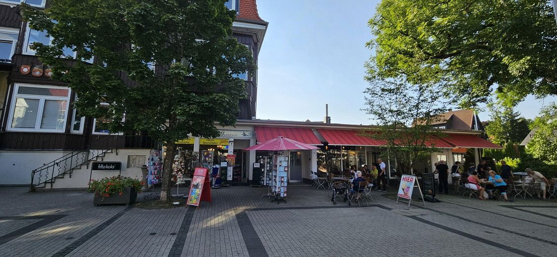 Kiosk und Cafe