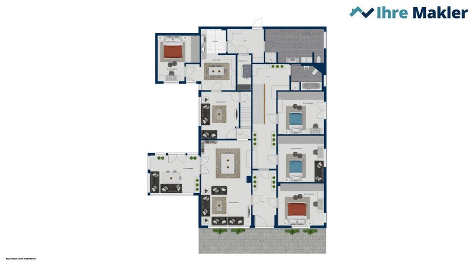 Viel Platz für Visionen - Sanierungsobjekt mit Scheune und großem Grundstück – Grundriss EG