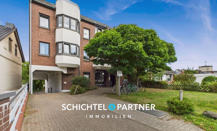Gröpelingen | Vermietetes Ein-Zimmer Apartment mit Balkon und Fahrstuhl – S&amp;P | Frontansicht