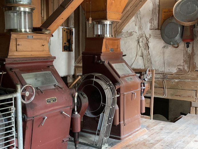 Bauernhaus / ehemalige Getreidemahlmühle in Alleinlage zu verkaufen – Impression Mühlenbereich