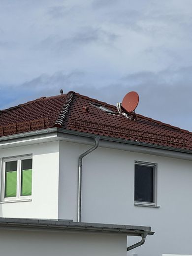Aussicht ins Grüne! Lichtdurchflutetes Massivhaus in Bihlafingen, provisionsfrei – Süd-Ost-Ansicht