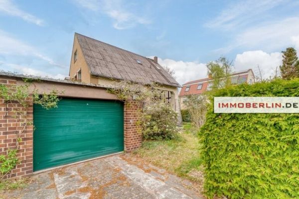 IMMOBERLIN.DE - Attraente casa bifamiliare in posizione tranquilla presso la foresta di Spandau