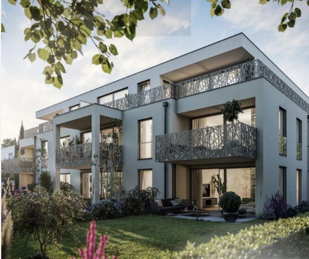 Obermenzing; first occupancy, elegant and high-quality 3-room apartment with balcony and underground parking in an exclusive – Foto 1