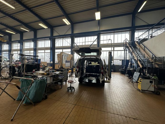 Parchim - 1.300m² Produktions- und Lagerhalle (teilbar ab 200m²) sowie 16.000m² Freifläche verfügbar – Foto 7