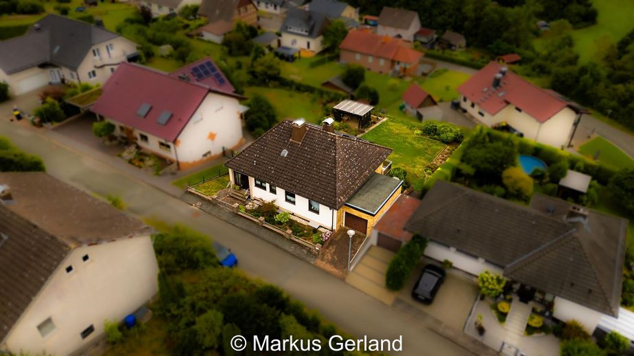 Haus von oben