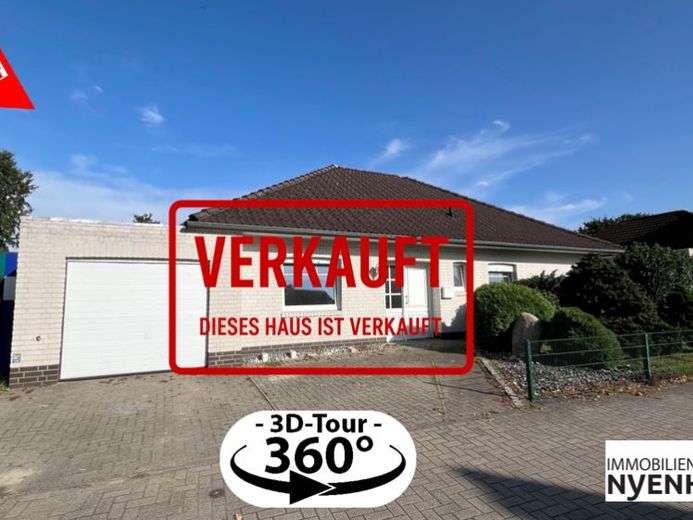 renovierungsbedürftiger Bungalow mit Garage und Wintergarten in zentrumsnaher Lage ** provisionsfrei für den Käufer – Foto 1