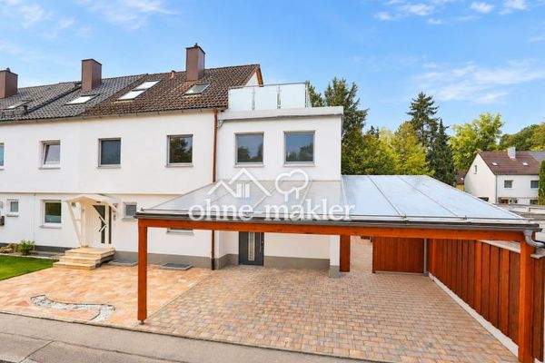 Großzügiges Reiheneckhaus mit ca. 205 m² Wohnfläche & großem Garten – provisionsfrei