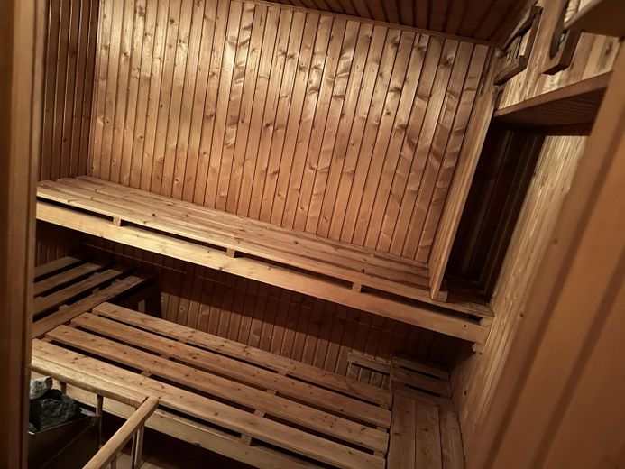 Sauna im Keller