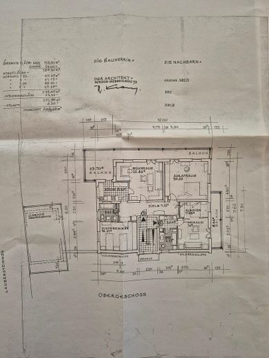 Grundriss Obergeschoss