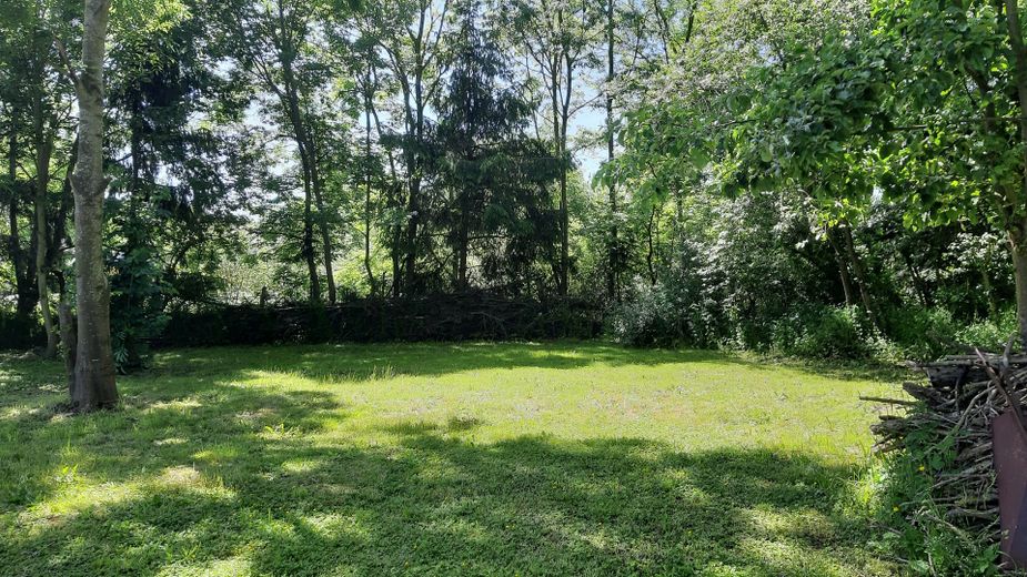 Idyllisches Zweifamilienhaus vor den Toren Stralsunds mit traumhaft großem Garten – Garten
