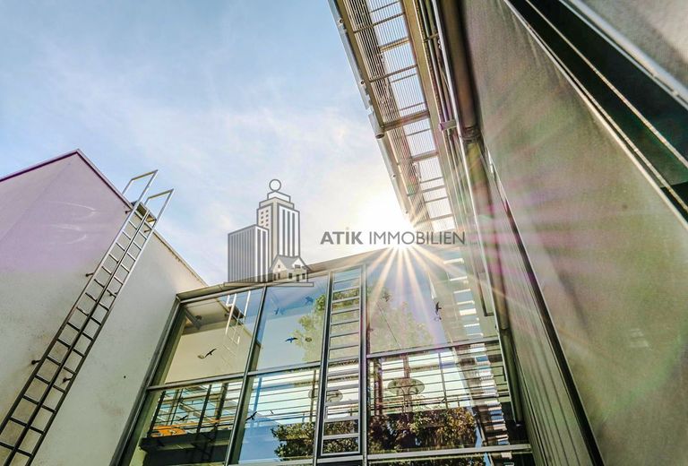 ATIK: Herausragende Architektur x Repräsentative Büroflächen - provisionsfrei – Blick aus dem Innenhof