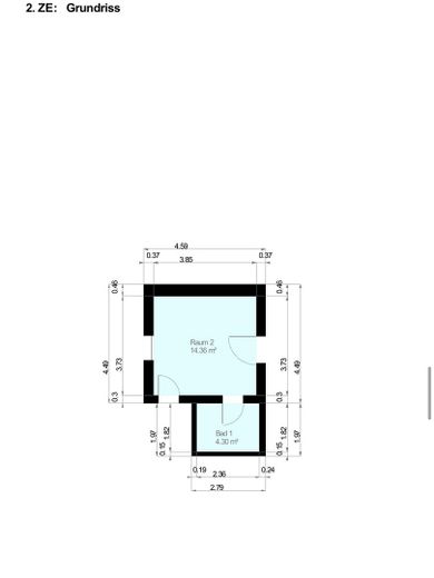 Modernisiertes Einfamilienhaus mit separatem Wohnbereich und großem Garten in Lonnerstadt – Raum 2 - separate Wohnfläche