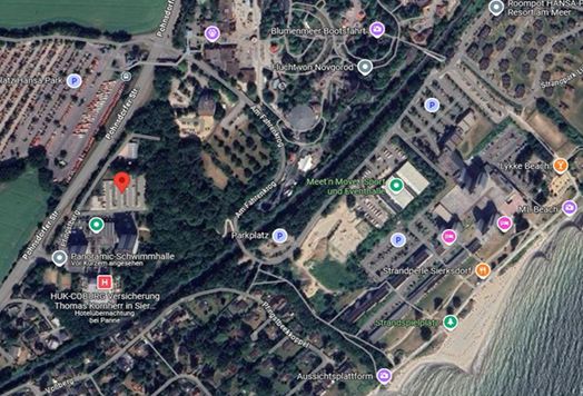 GESCHMACKVOLL EINGERICHTETE WOHNUNG IN SIERKSDORF, STRANDNÄHE, PROVISIONSFREI – Lage nah am Strand