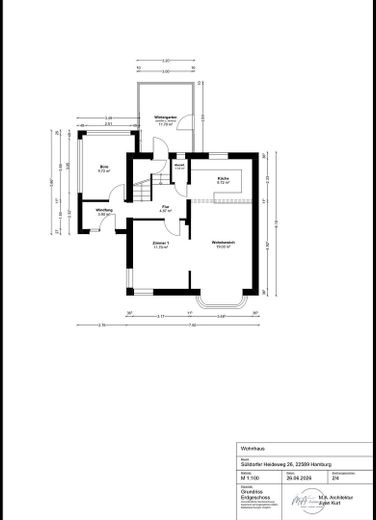 EFH Blankenese/ Sülldorf freistehend, Sauna, Pool – Foto 35