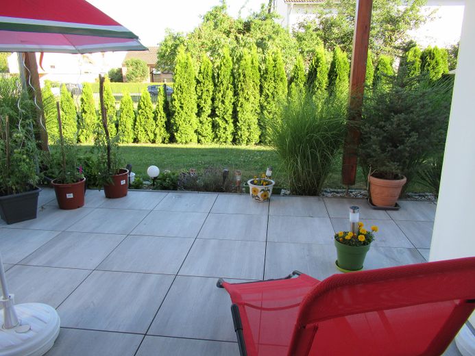 Terrassenblick in den Süden