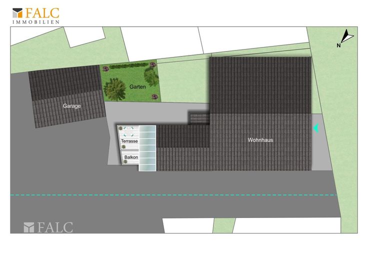 Mehrfamilienhaus mit Geschichte - FALC Immobilien Heilbronn – Lageplan