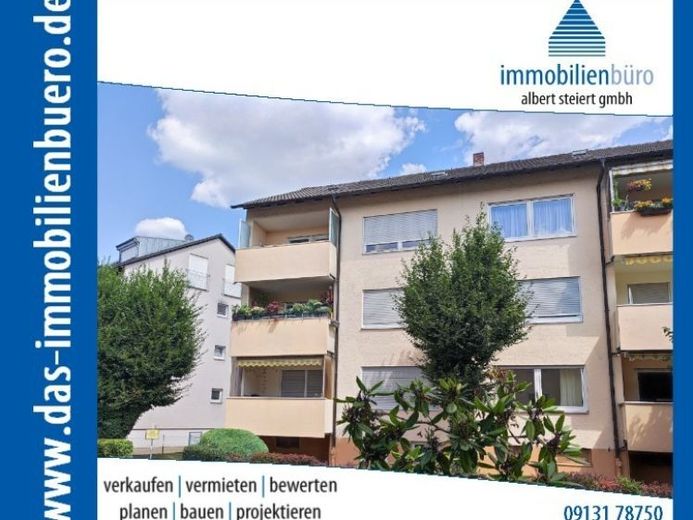3-Zimmer-Wohnung mit Balkon und Einzelgarage - Erbbaurecht - – Foto 1
