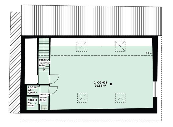 Klimatisierte Büro- Gewerbefläche (ca. 75 m²) in Innenstadtlage Groß-Umstadt – Parkplätze vorhanden – Foto 14