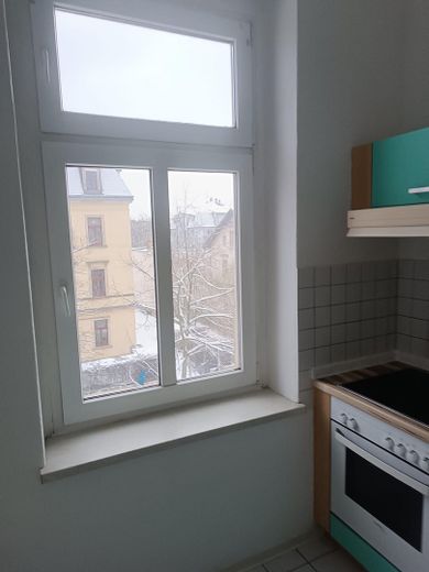 Dresden, ETW im Stadtteil Striesen, Nähe Blaues Wunder – Küche Fenster