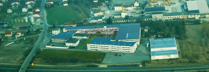 Luftbild des Areals
